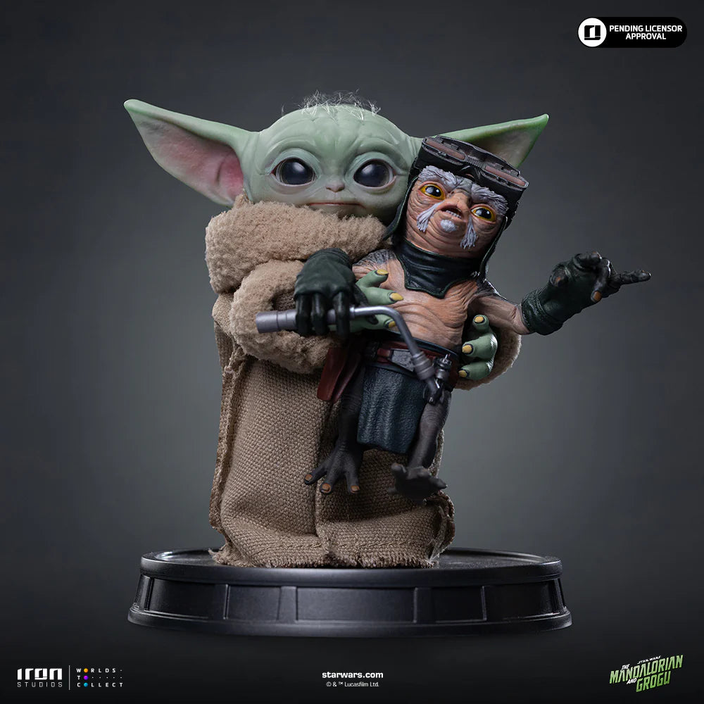 Star Wars Grogu-Statue (ohne Quetschgefahr) – Mandalorian und Grogu Film – Grogu-Kollektion