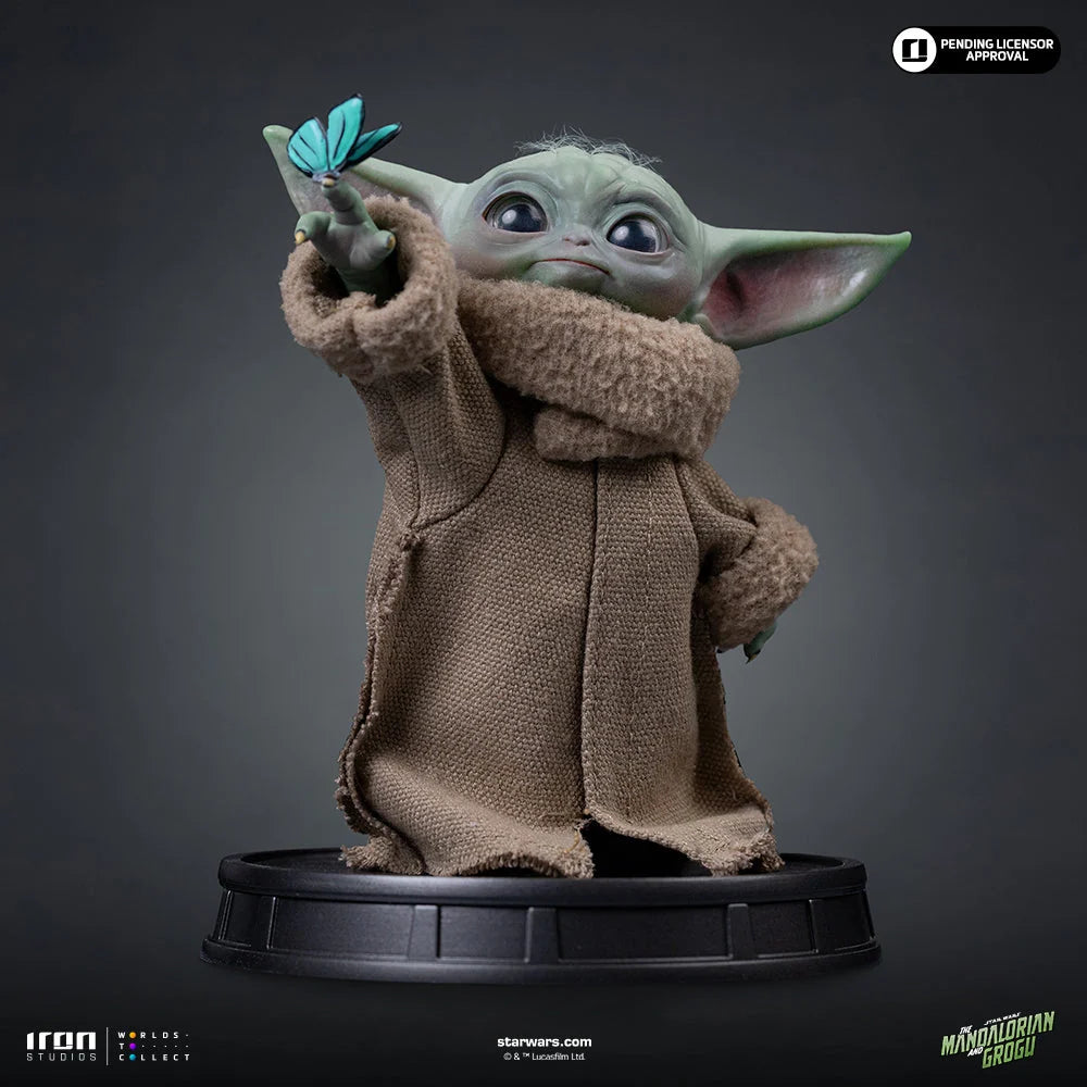 Star Wars Grogu Butterfly Wonder Statue – Mandalorian und Grogu Film – Grogu Kollektion