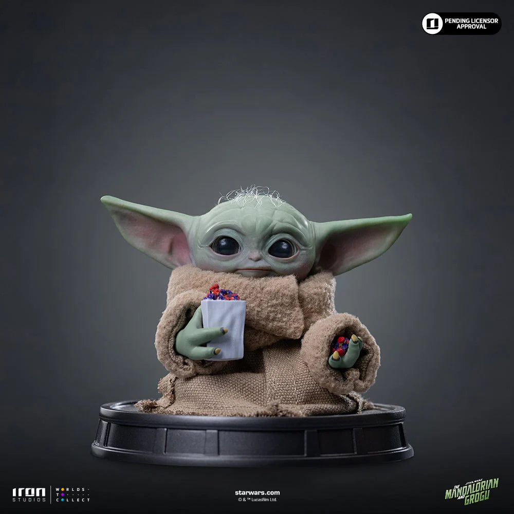 Star Wars Grogu-Statue „Popcorn Time“ – Mandalorian und Grogu Film – Grogu-Kollektion