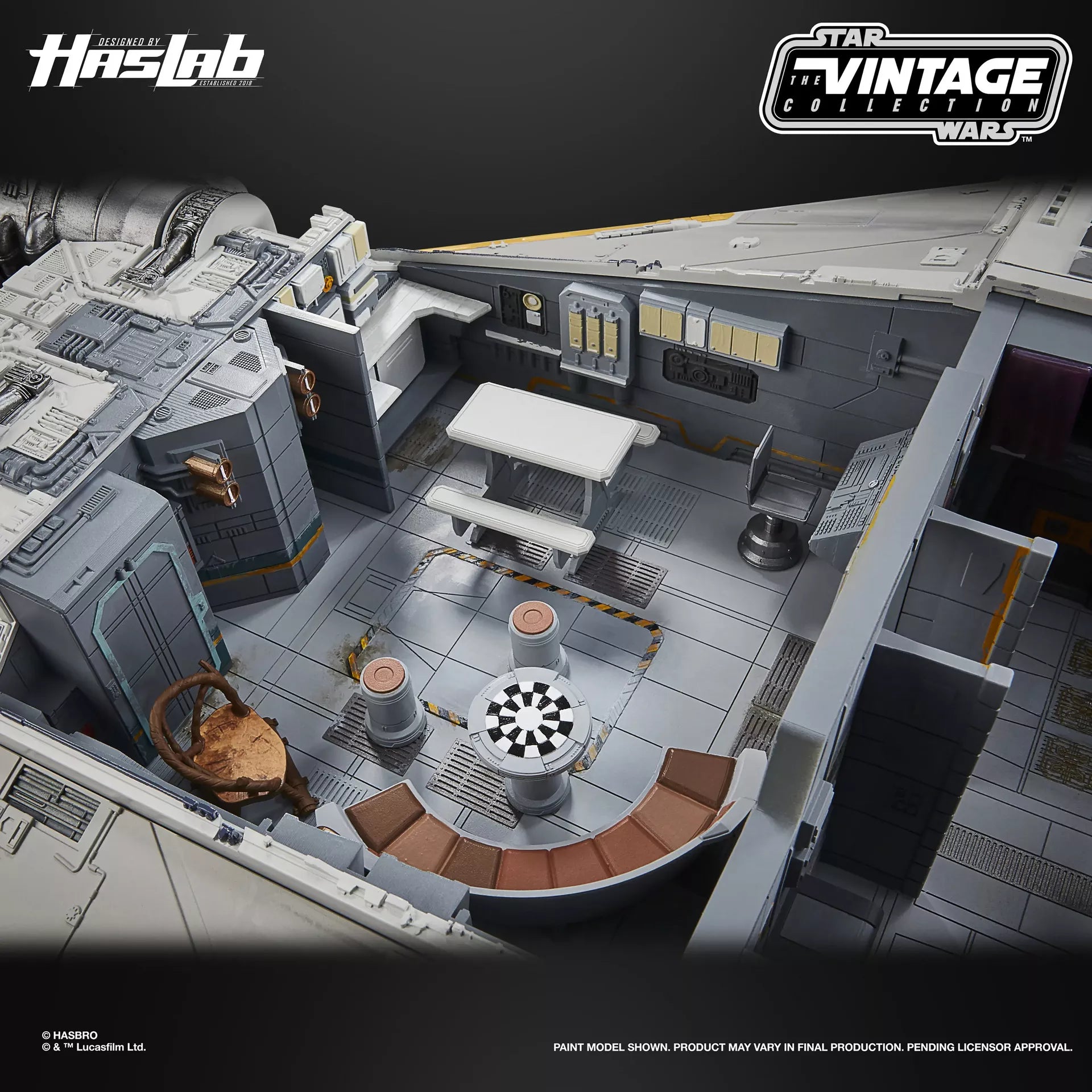 Star Wars Vintage Collection - Ahsoka - The Ghost (inkl. Figuren und Zubehör)