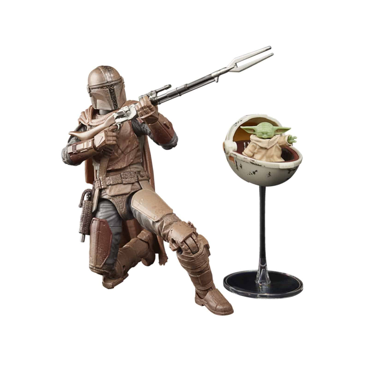 Star Wars Black Series - The Mandalorian - The Mandalorian & Grogu (Arvala-7)