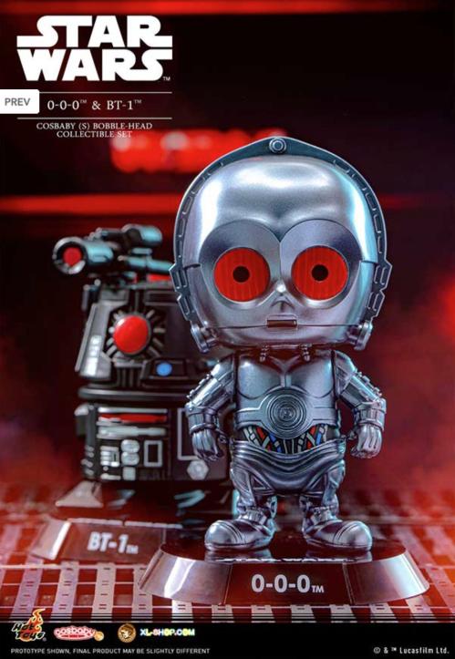 PRE-ORDER: Star Wars - Cosbaby - Wave 4 - 0-0-0 & BT-1 Set