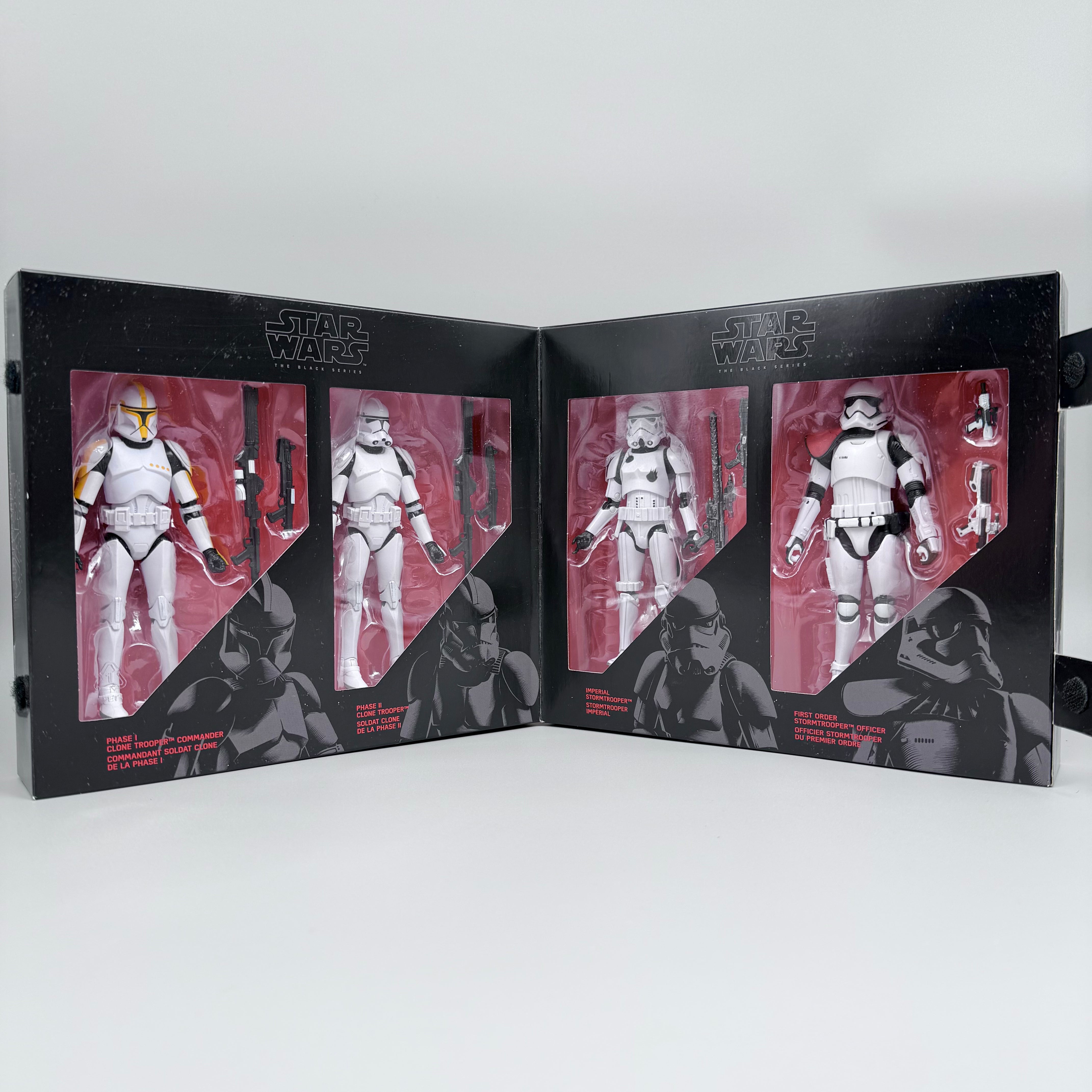 Star Wars Black Series - Red Line - Trooper Evolution 4-Pack