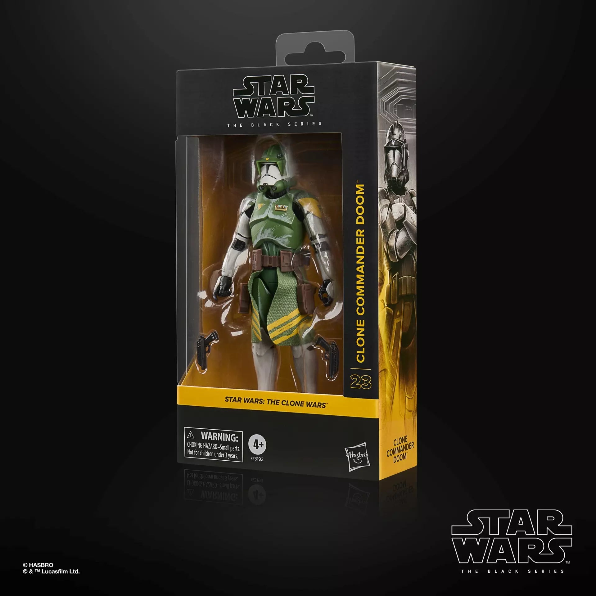 Star Wars Black Series - The Clone Wars - Clone Commander Doom