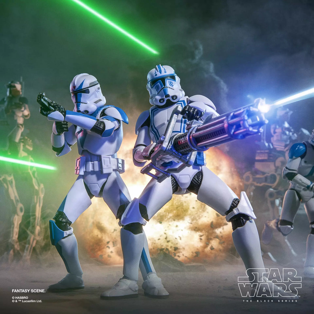 PRE-ORDER: Star Wars Black Series - The Clone Wars - Clone Trooper Dogma & Clone Trooper Hardcase