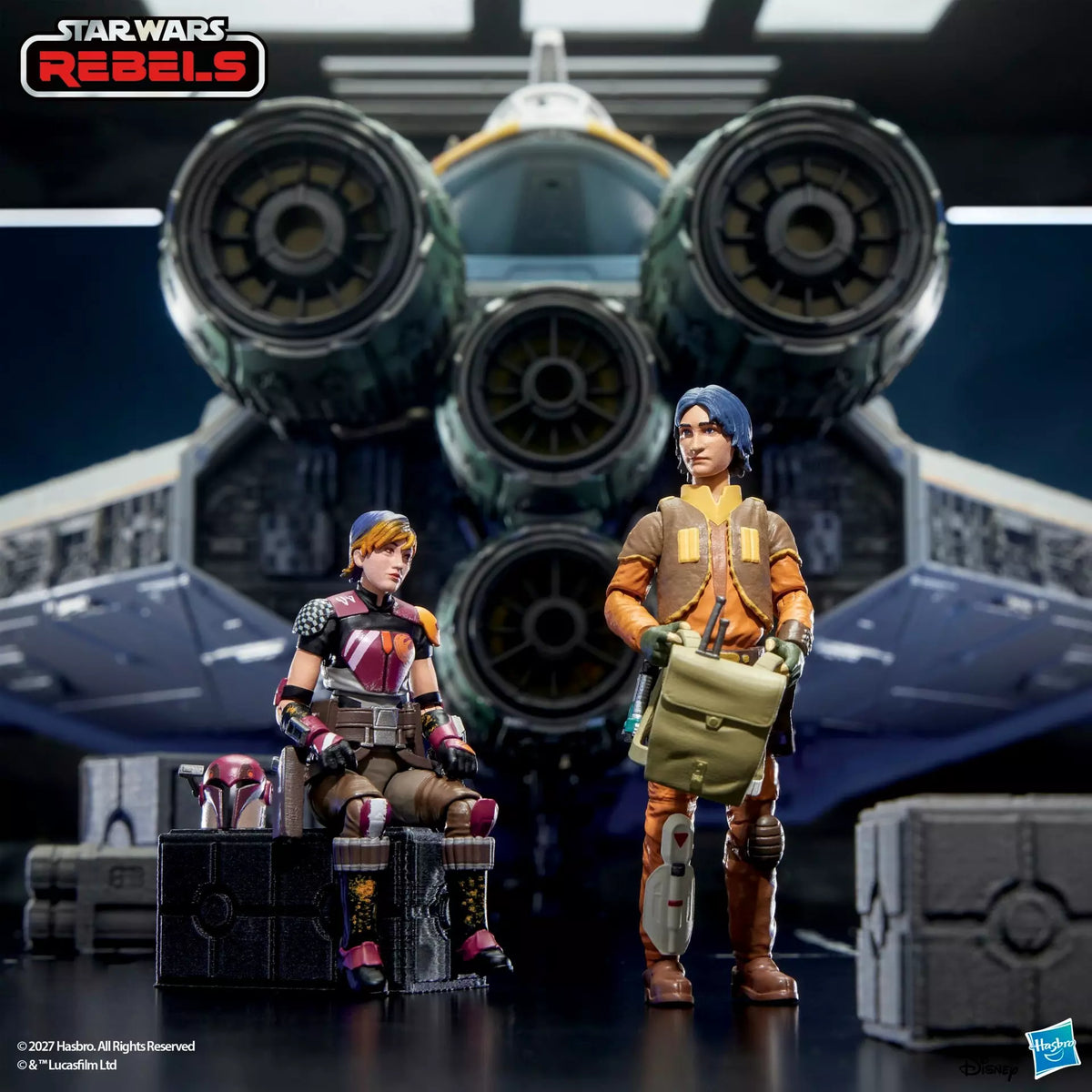 PRE-ORDER: Star Wars Vintage Collection - Rebels - Lothal Rebels 3er Pack