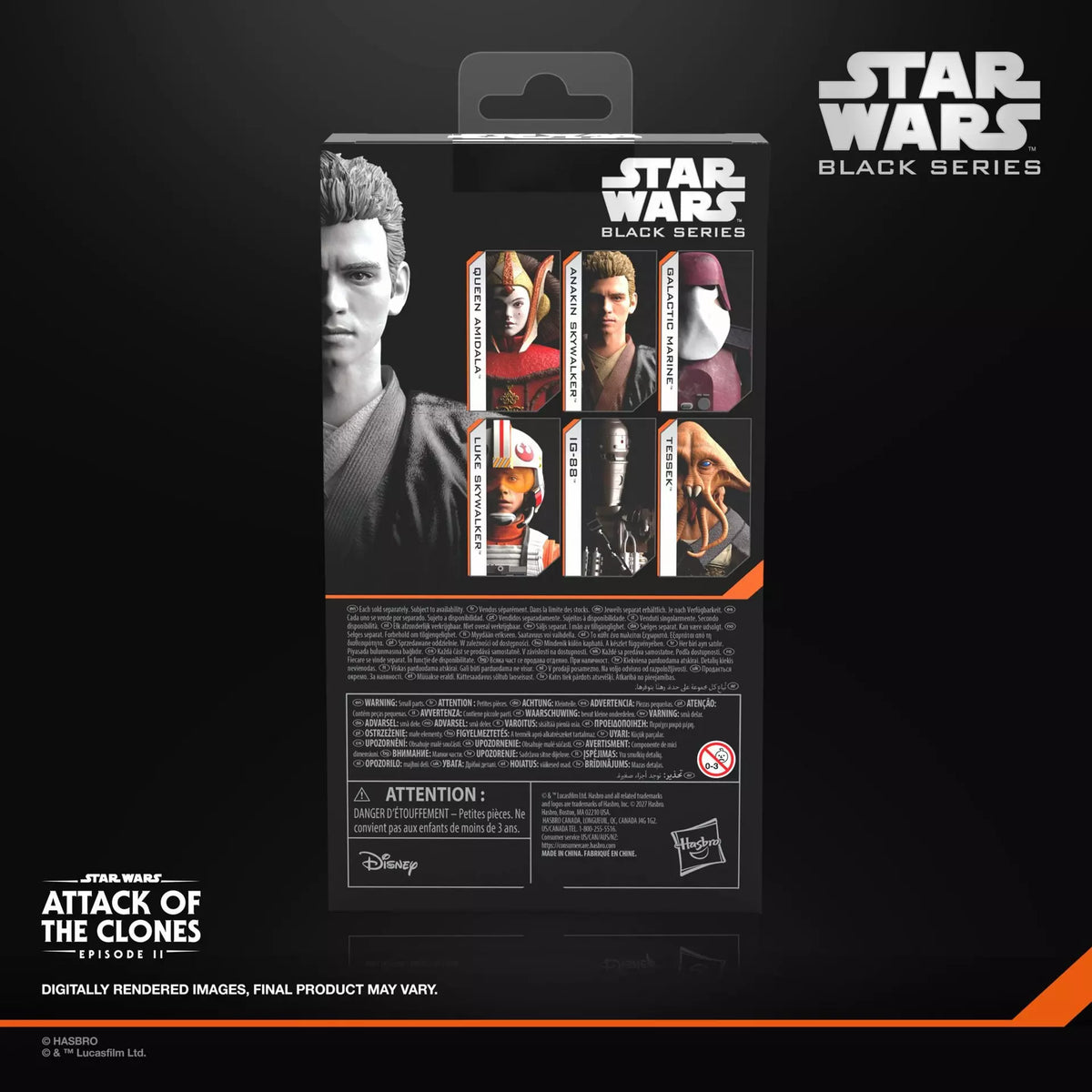 PRE-ORDER: Star Wars Black Series - Attack of the Clones - Anakin Skywalker (Padawan)