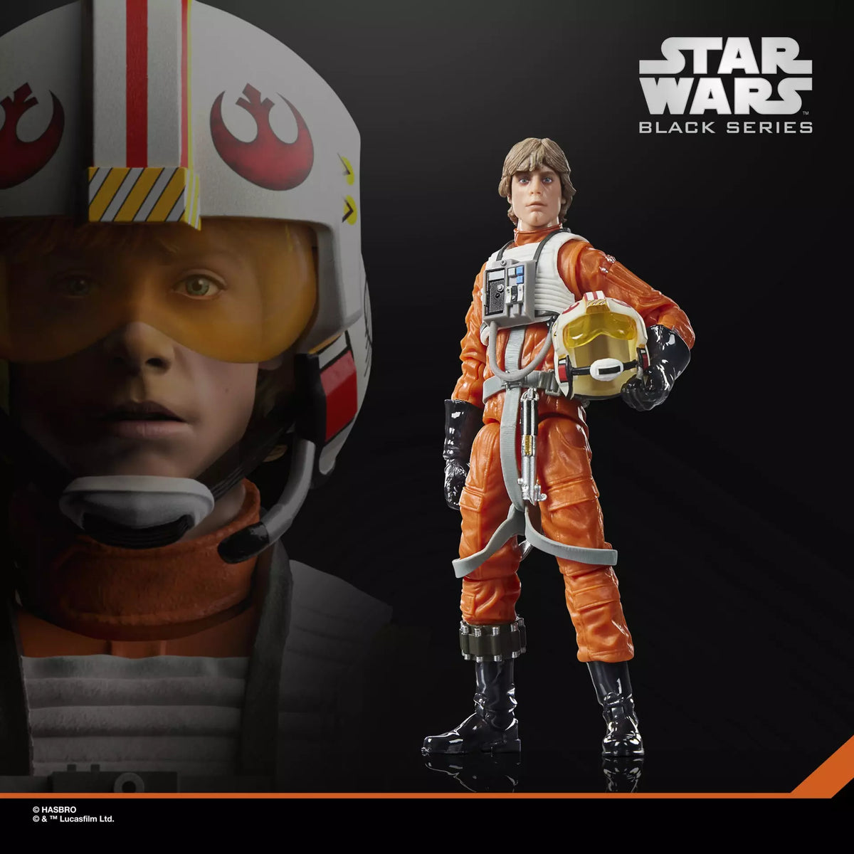 PRE-ORDER: Star Wars Black Series - A New Hope - Luke Skywalker (X-Wing Pilot)