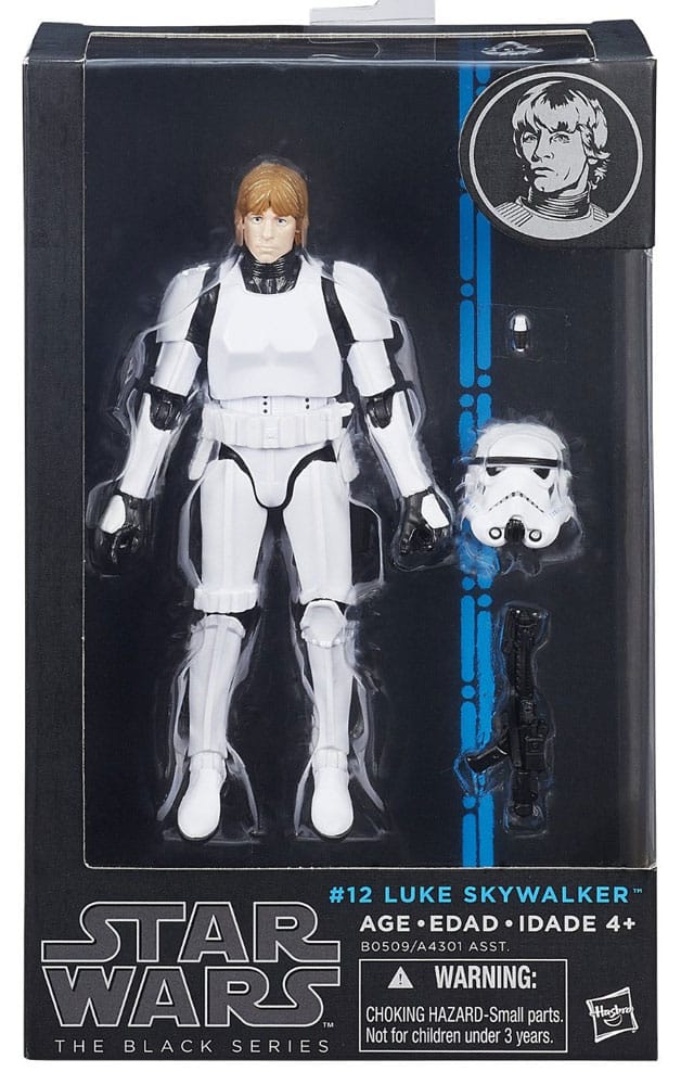 Star Wars Black Series - Blue Line Nr. 12 – Luke Skywalker (Stormtrooper Disguise)