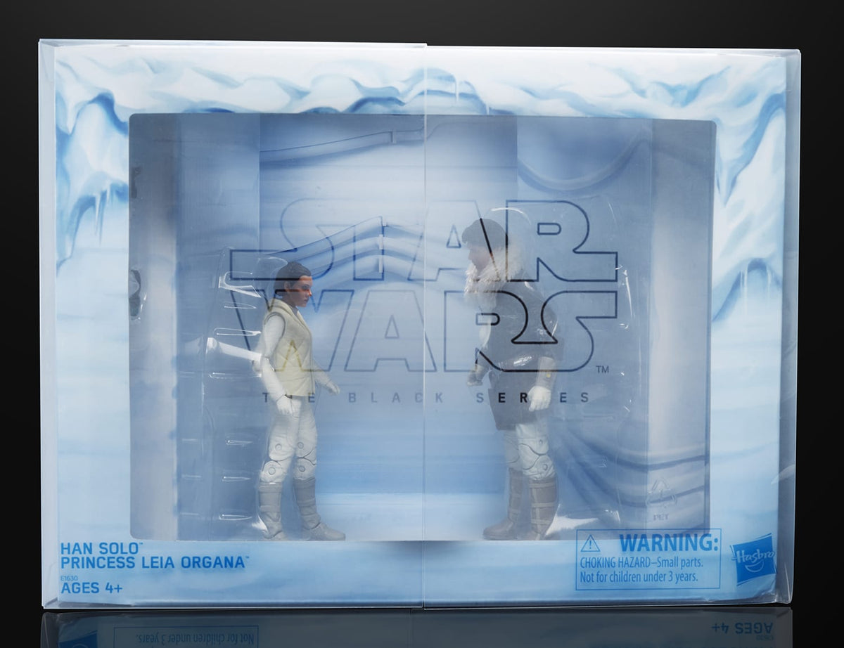 Star Wars Black Series - The Empire Strikes Back - Han Solo & Princess Leia on Hoth