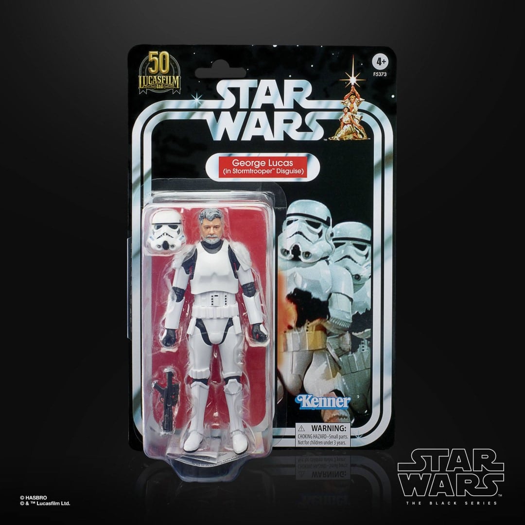 Star Wars Black Series - Georg Lucas (Stormtrooper Disguise) im Acryl-Case