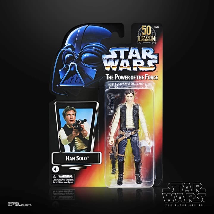 Star Wars Black Series - 50y. Lucasfilm - The Power of the Force - Han Solo