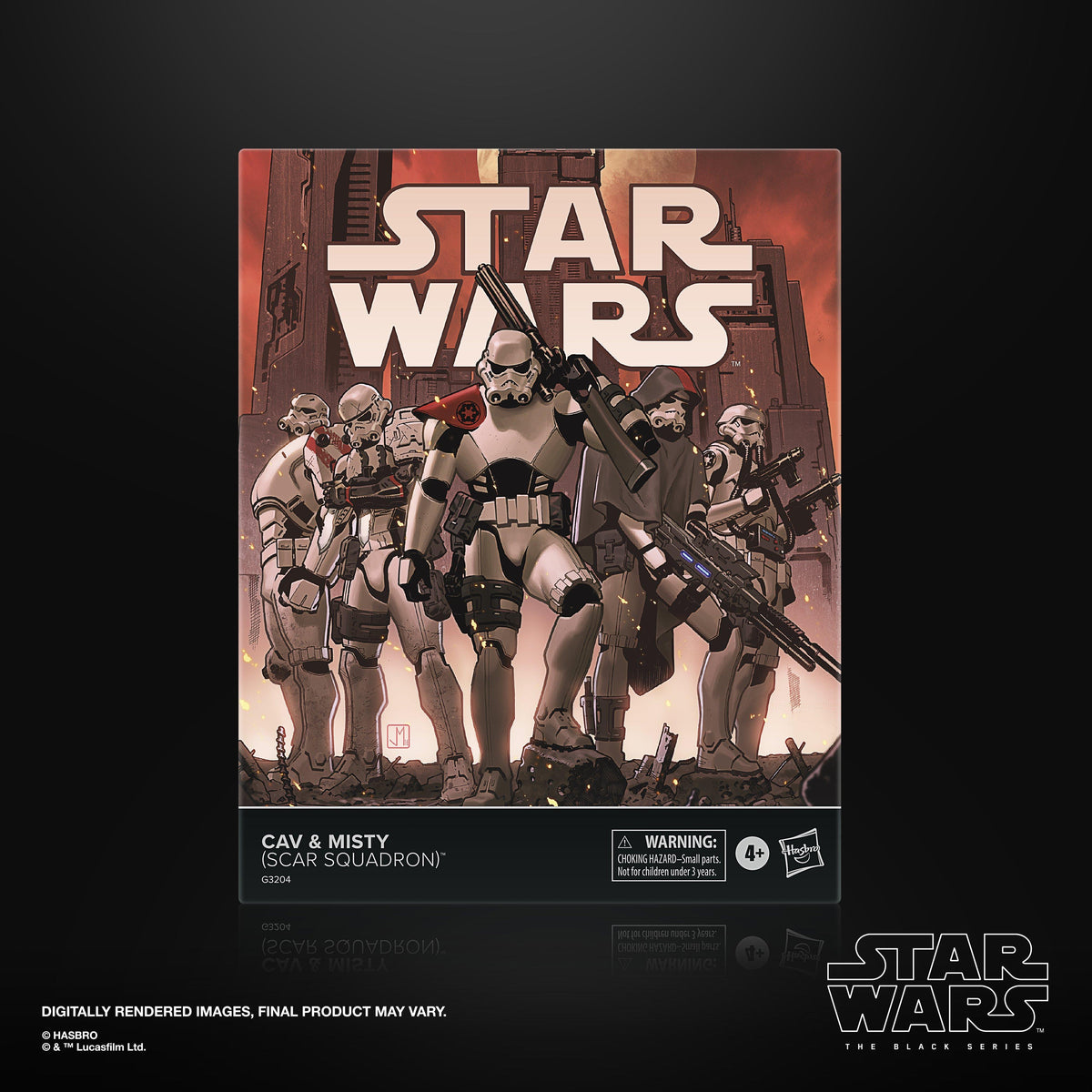 PRE-ORDER: Star Wars Black Series - Comic Line - Cav & Misty (Scar Squadron)