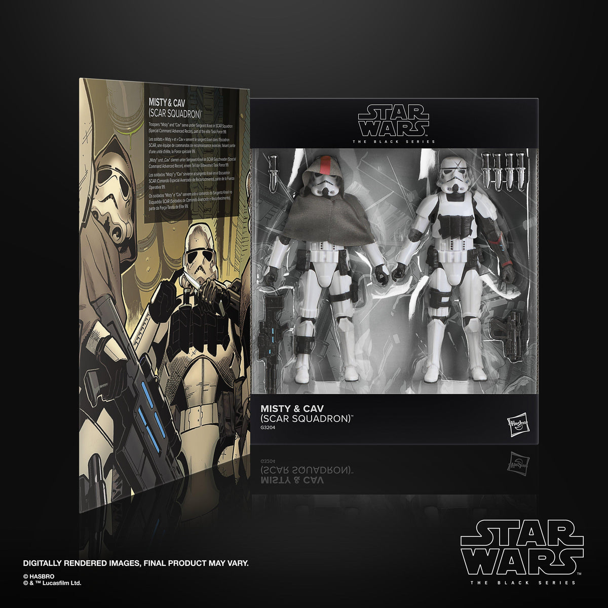 PRE-ORDER: Star Wars Black Series - Comic Line - Cav & Misty (Scar Squadron)