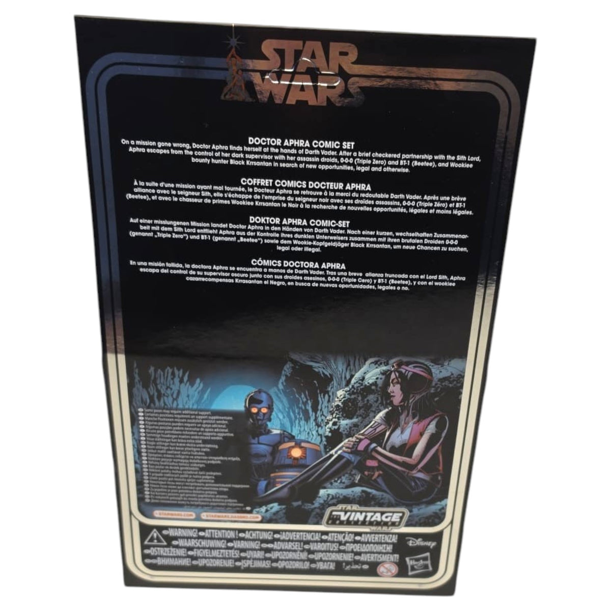 Star Wars Vintage Collection - Sonder-Actionfiguren-Set - Doctor Aphra / BT-1 / 0-0-0 (Verpackung beschädigt)
