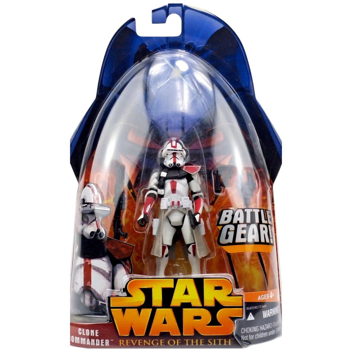 Star Wars - Revenge of the Sith (10cm) - Clone Commander 2005 (Rot)