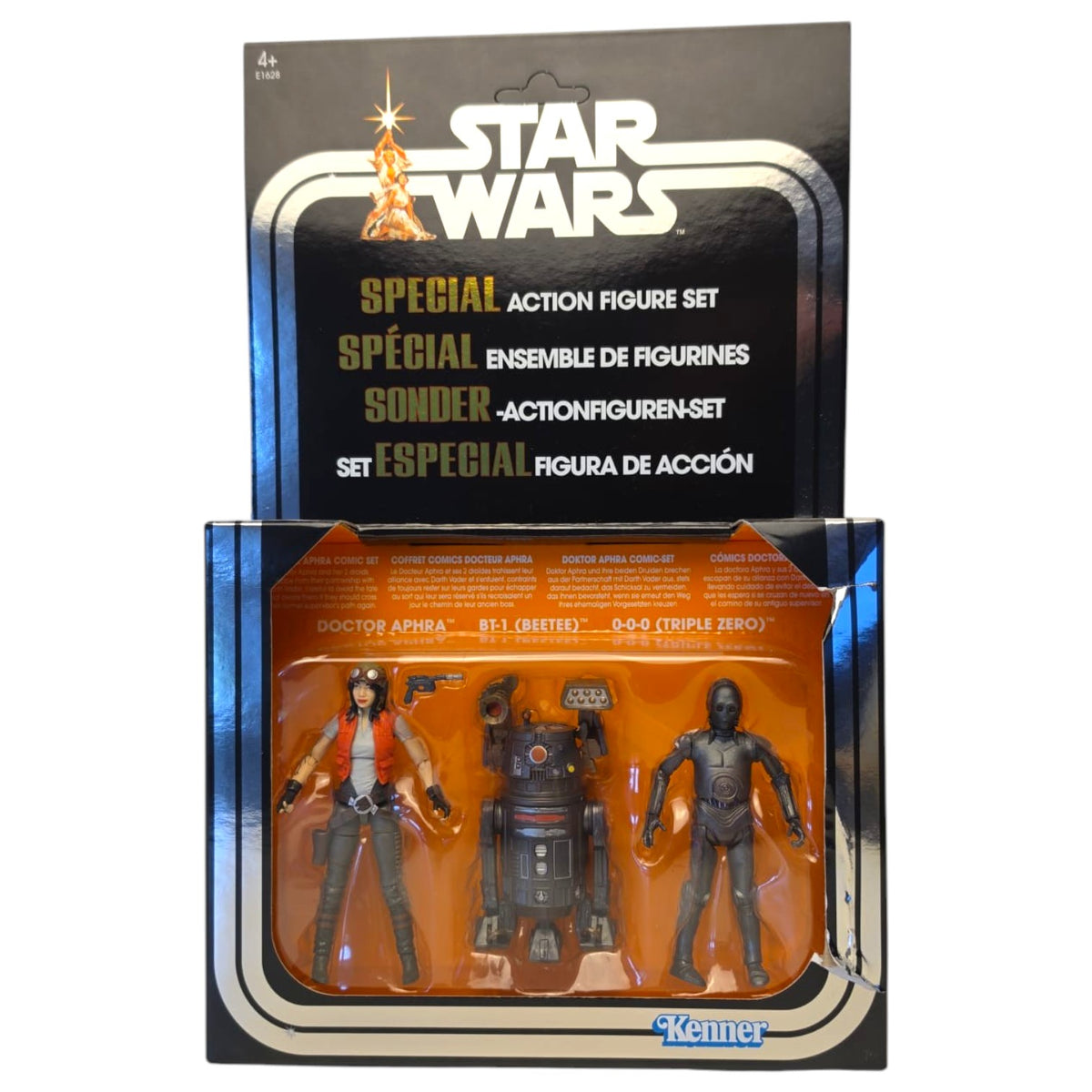 Star Wars Vintage Collection - Sonder-Actionfiguren-Set - Doctor Aphra / BT-1 / 0-0-0 (Verpackung beschädigt)