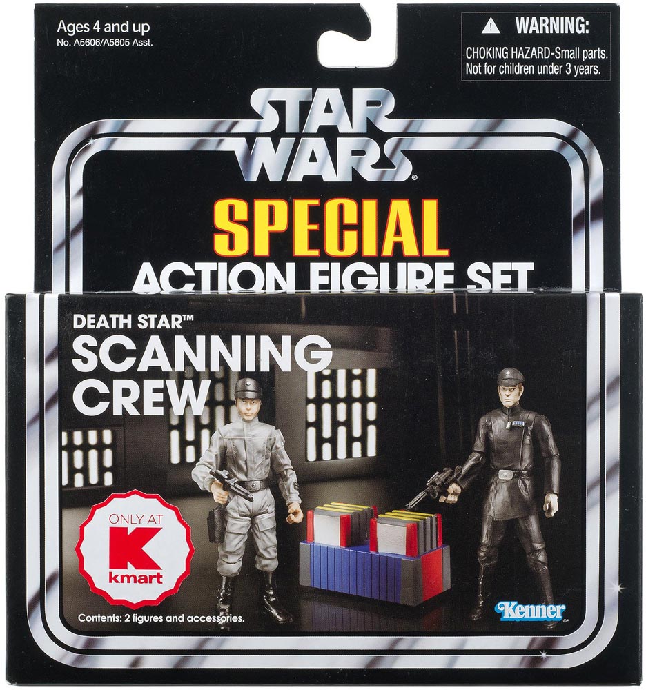 Star Wars Vintage Collection - Special Figur Set - Death Star Scanning Crew - Imperial Technician & Imperial Officer 2013