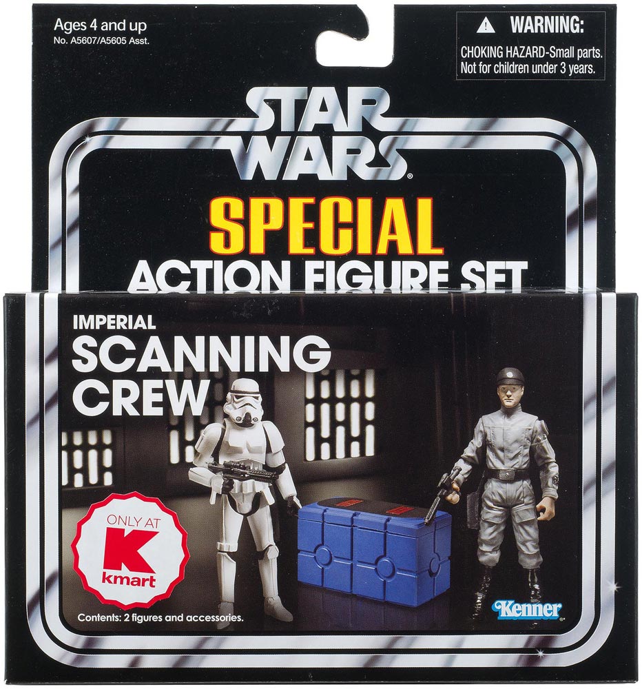 Star Wars Vintage Collection - Special Figur Set - Death Star Scanning Crew - Stormtrooper & Imperial Technician 2013