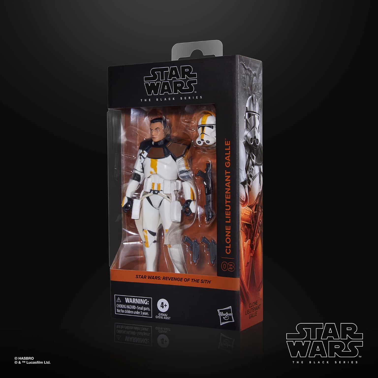 Star Wars Black Series - Revange of the Sith - Clone Lieutenant Galle