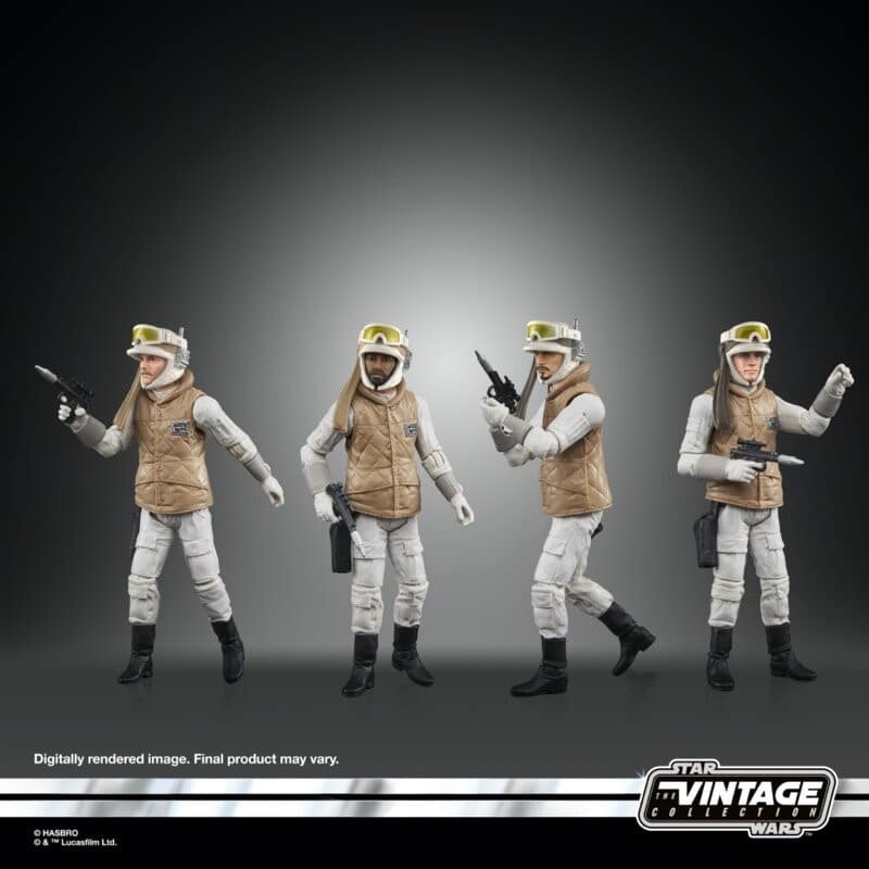 Star Wars Vintage Collection - Army Build Pack - Rebel Soldiers