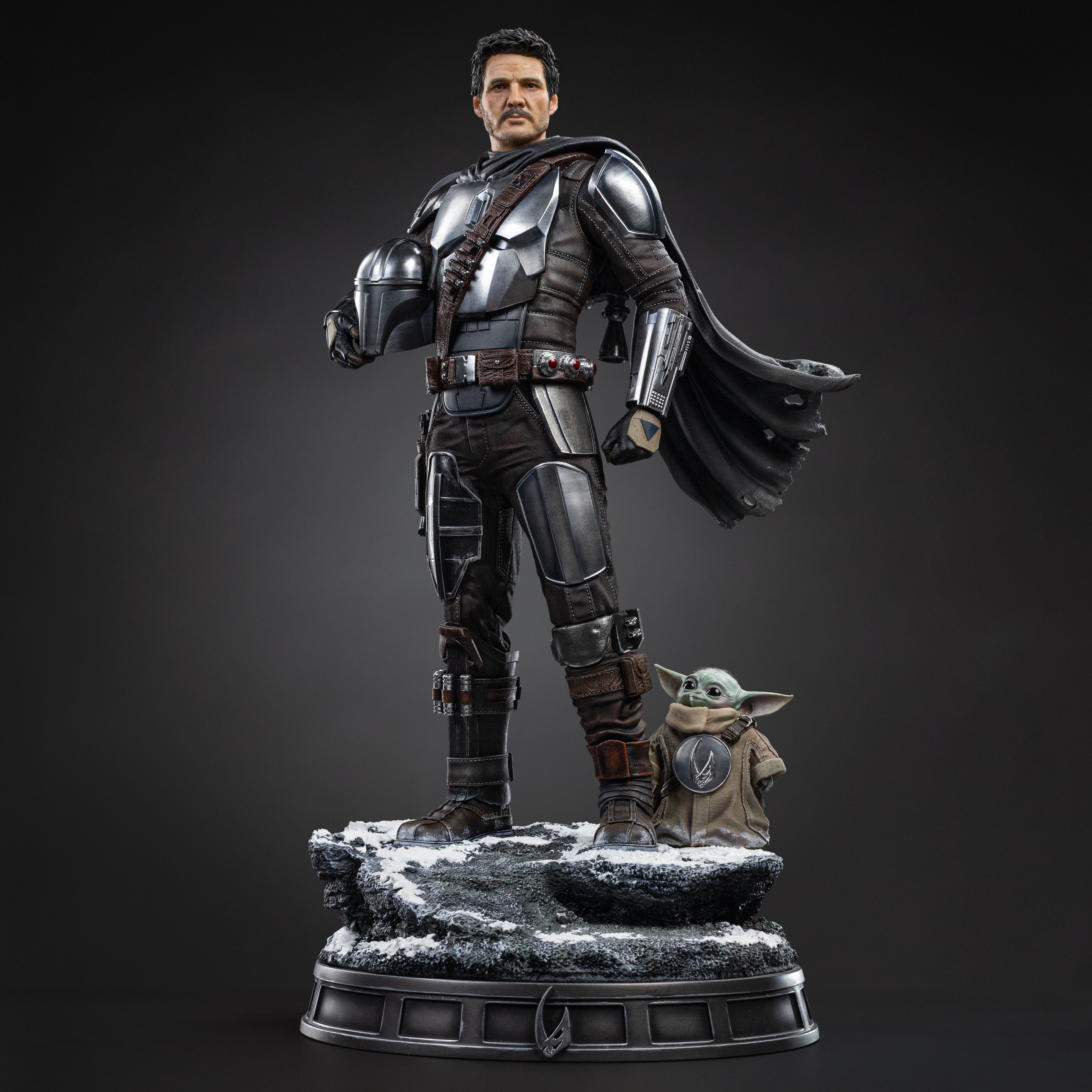 The Mandalorian & Grogu Statue – Legacy Replica im Maßstab 1/4