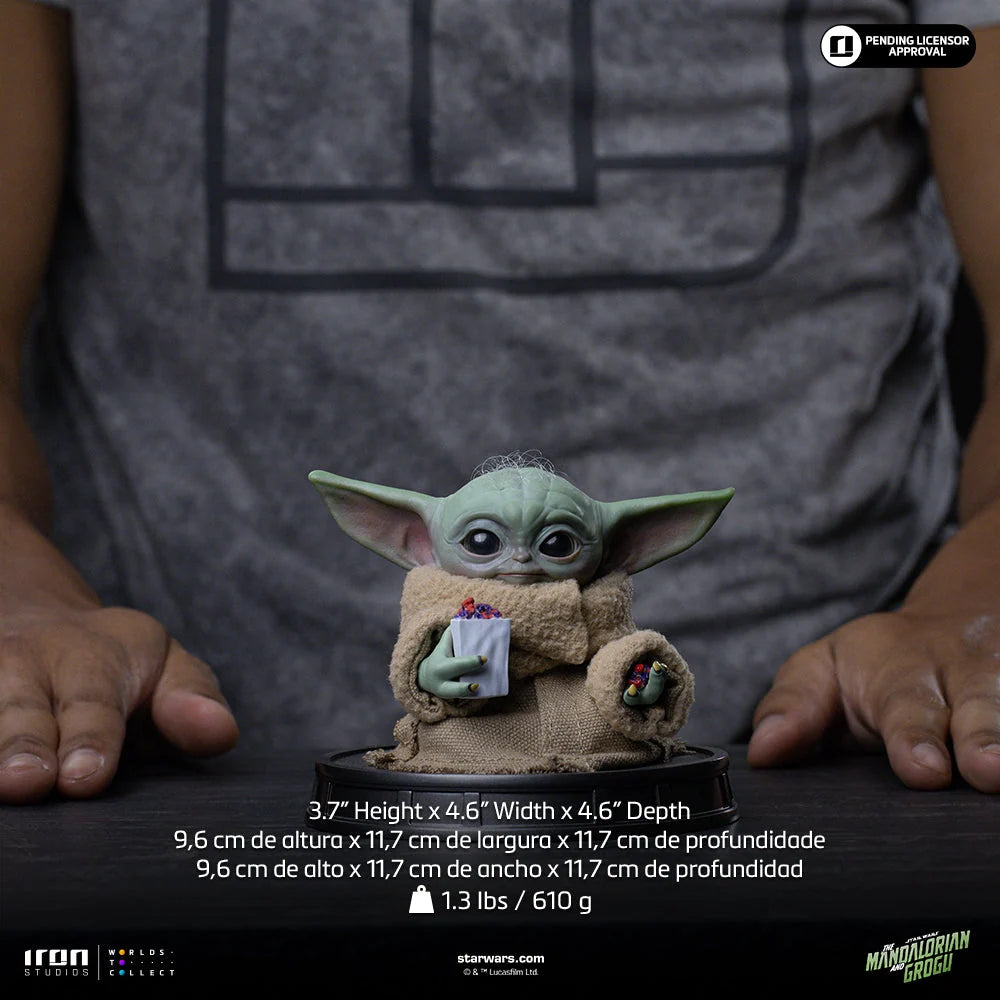 Star Wars Grogu-Statue „Popcorn Time“ – Mandalorian und Grogu Film – Grogu-Kollektion