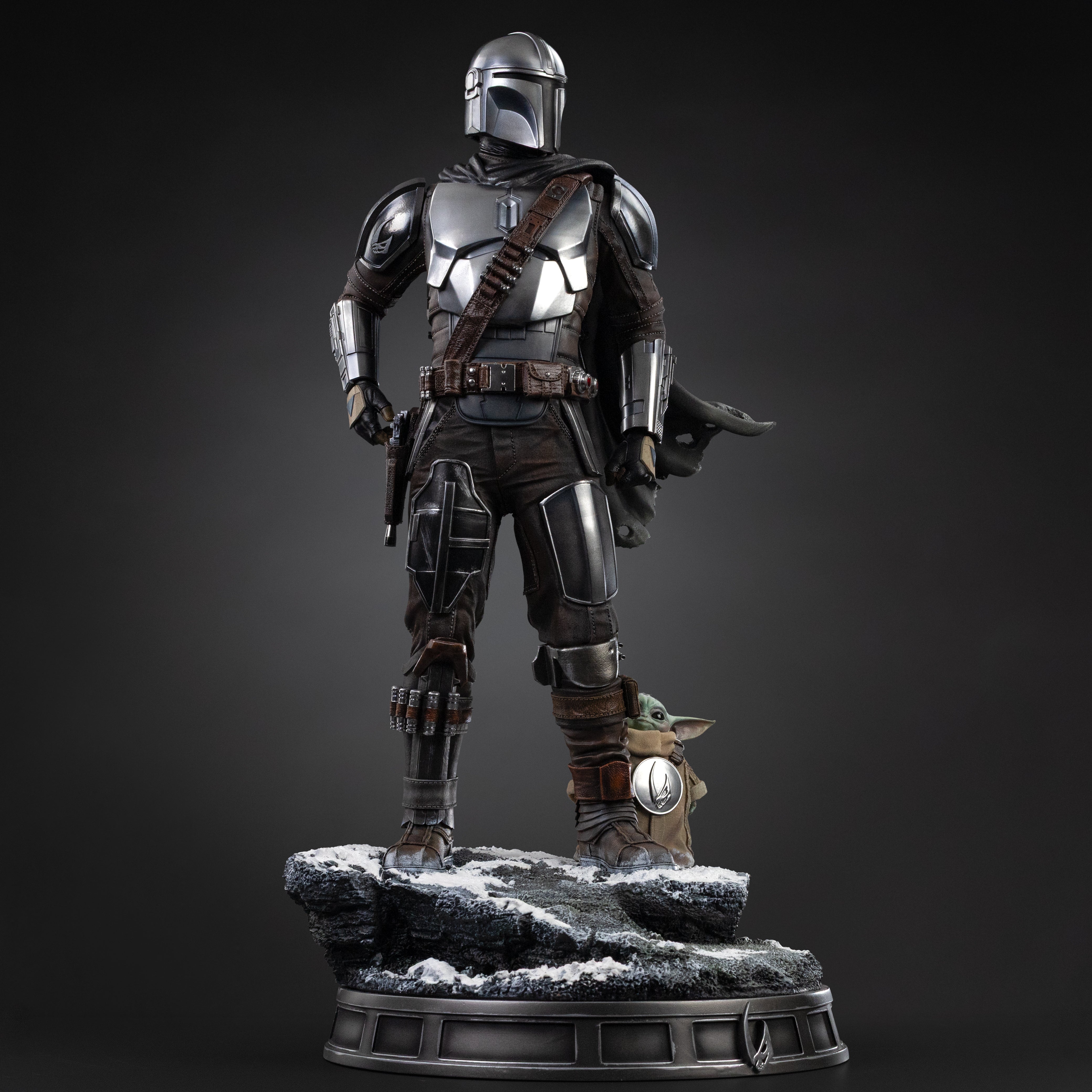 The Mandalorian & Grogu Statue – Legacy Replica im Maßstab 1/4