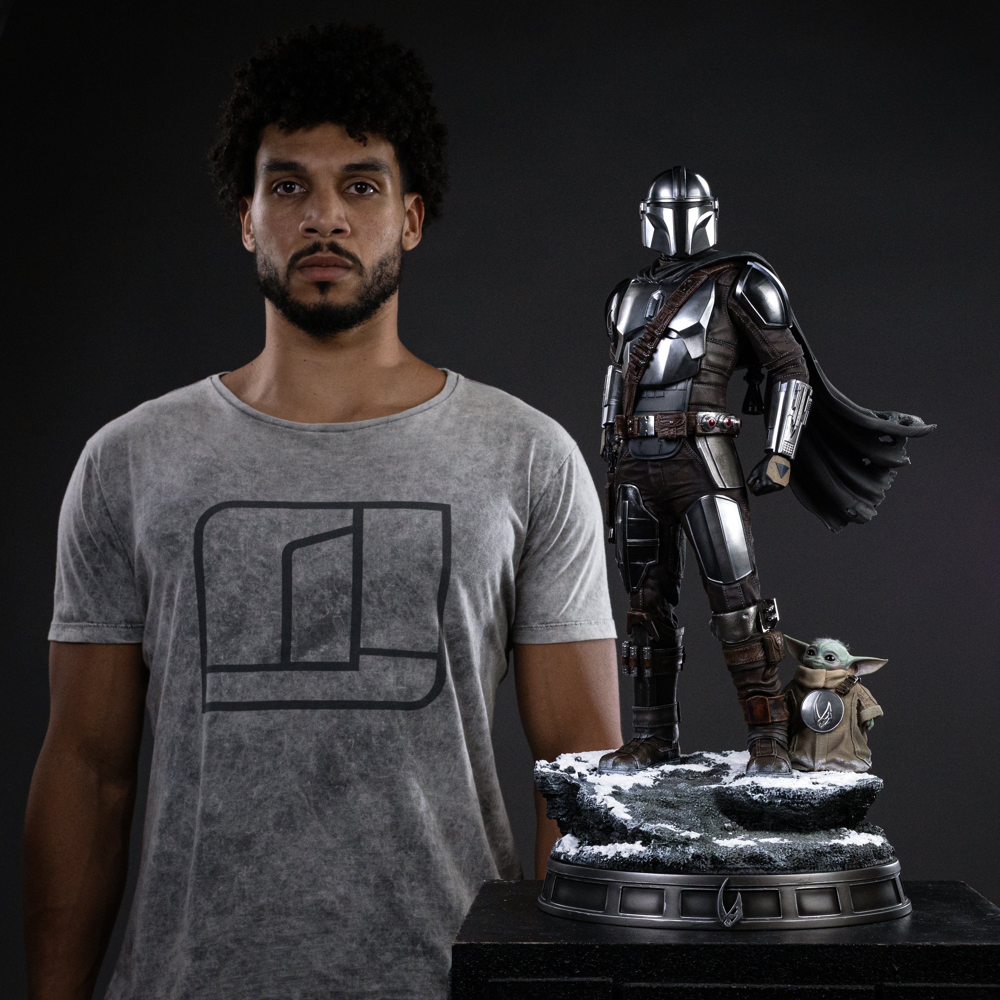 The Mandalorian & Grogu Statue – Legacy Replica im Maßstab 1/4