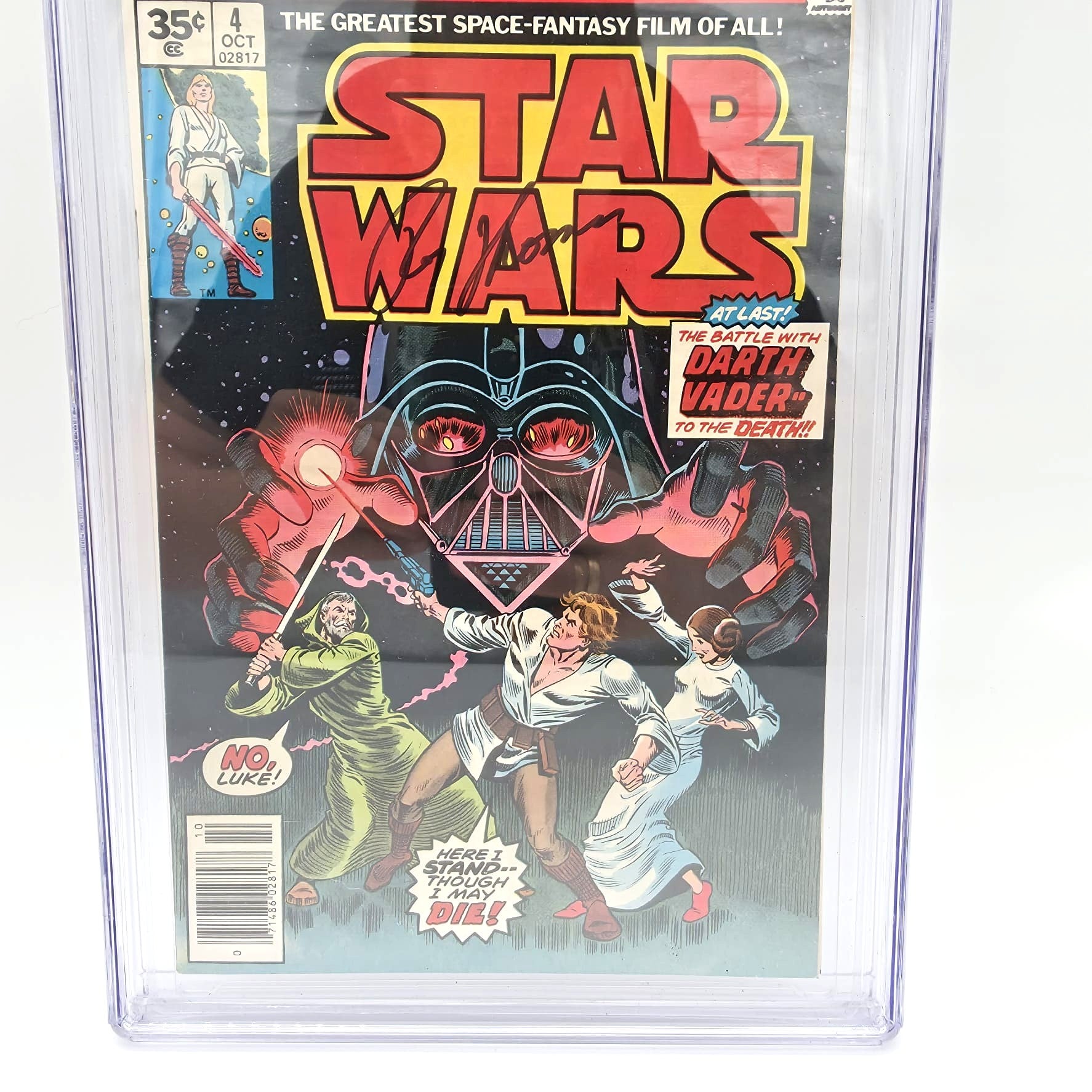 Star Wars Comic #4 (1977) – 35 Cent Price Variant – CGC 9.0 Signature Series – Roy Thomas