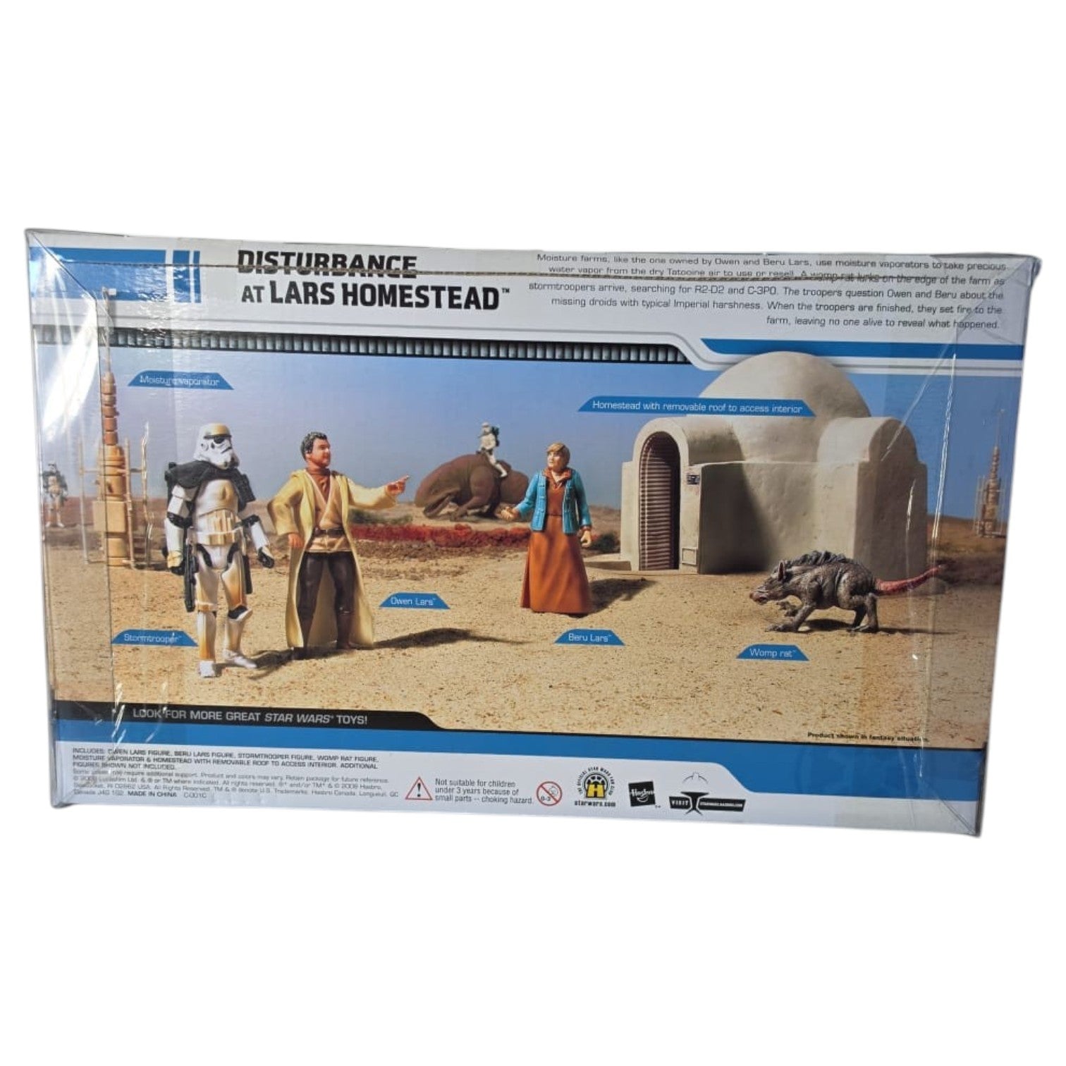 Star Wars - Legacy Collection - Disturbance at Lars Homestead 2008 (Verpackung beschädigt)