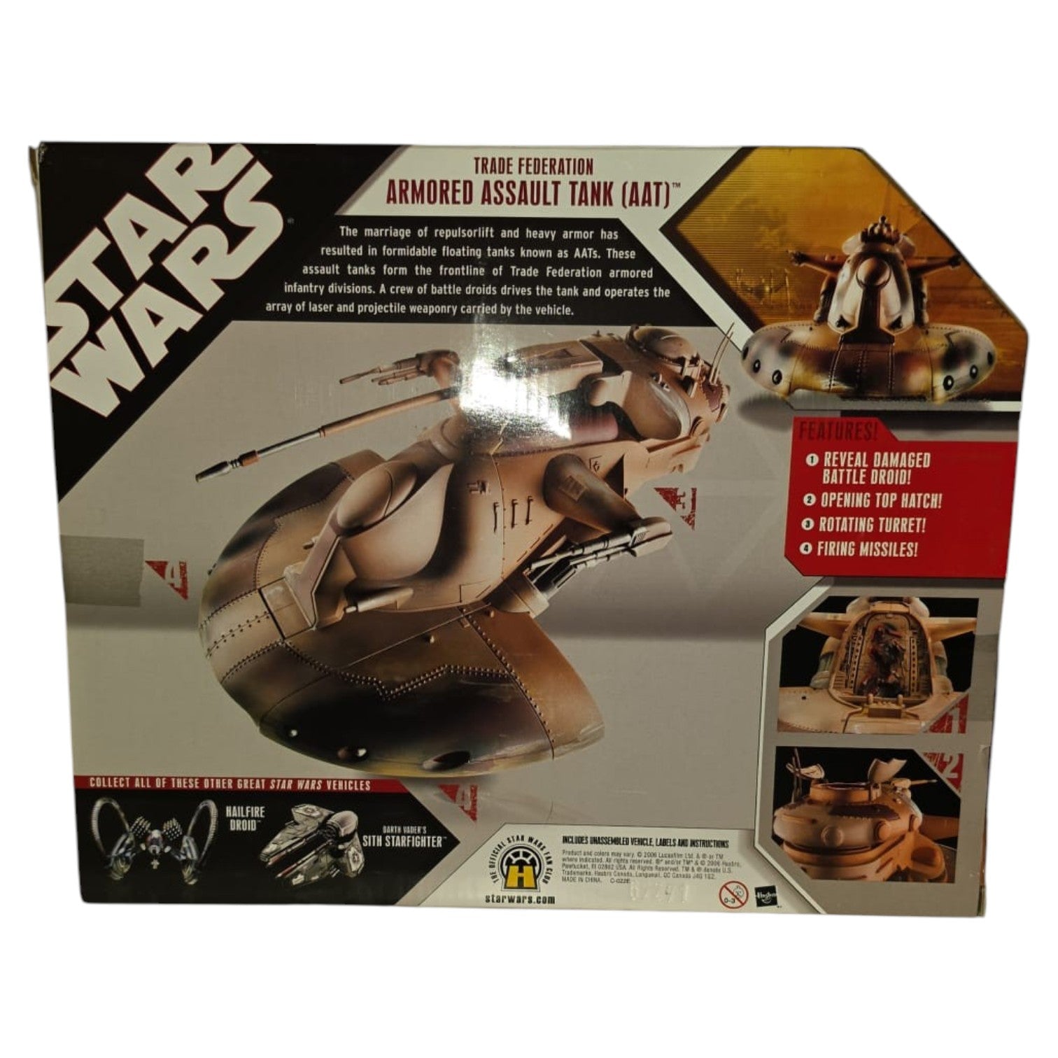 Star Wars - 30th Anniversary Collection - Trade Federation Armored Assault Tank (AAT) 2007