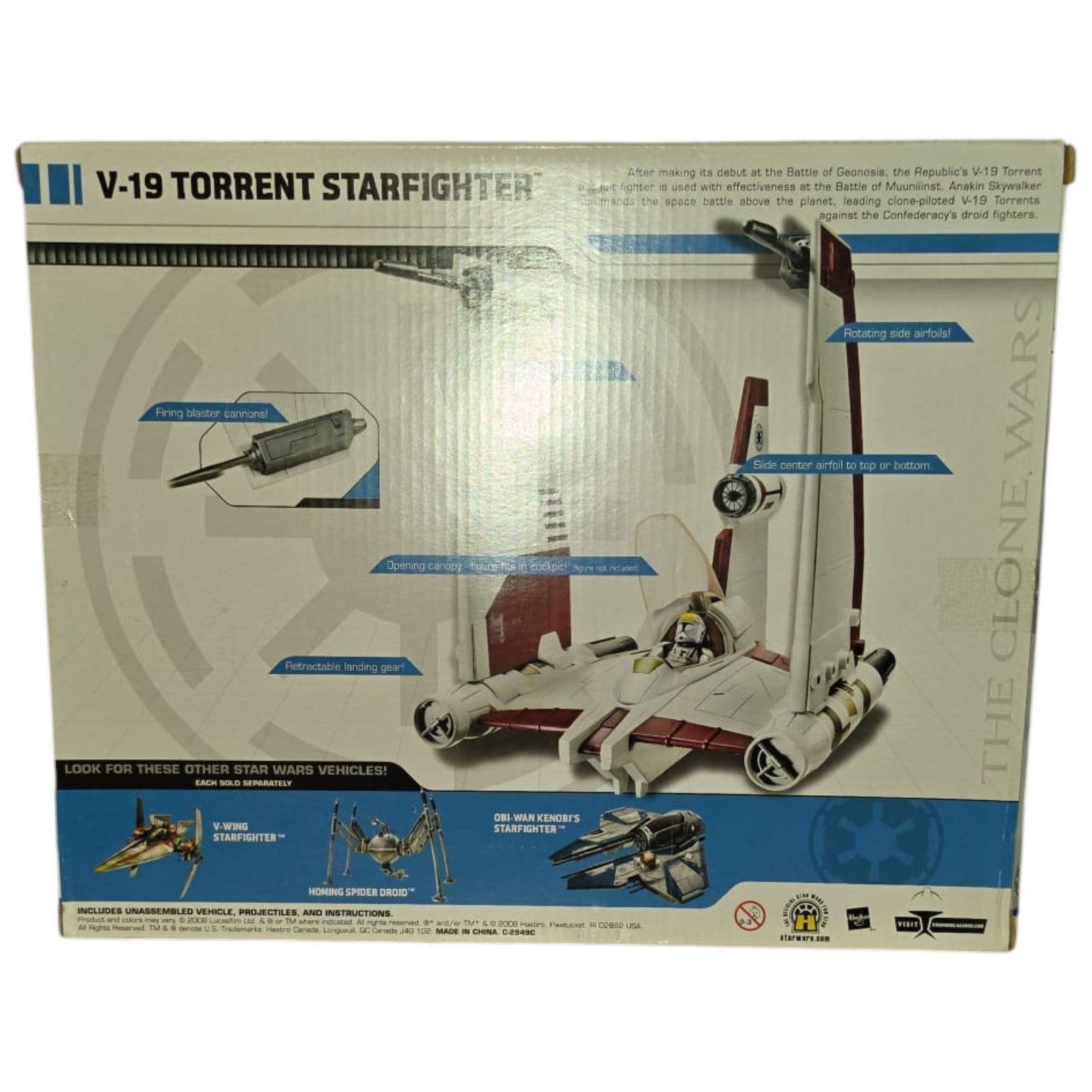 Star Wars - The Clone Wars - V-19 Torrent Starfighter 2008