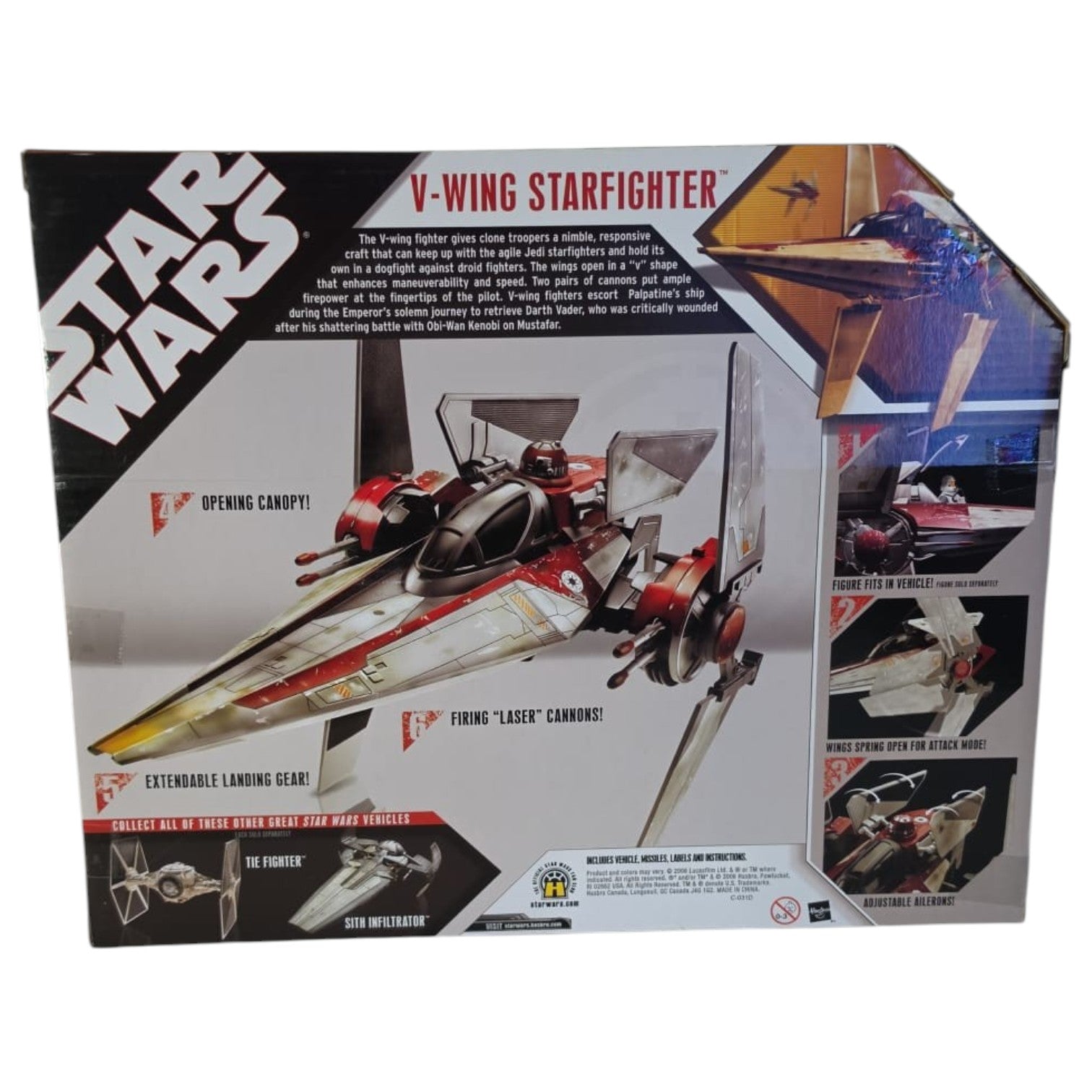 Star Wars - 30th Anniversary Collection - V-Swing Starfighter 2007