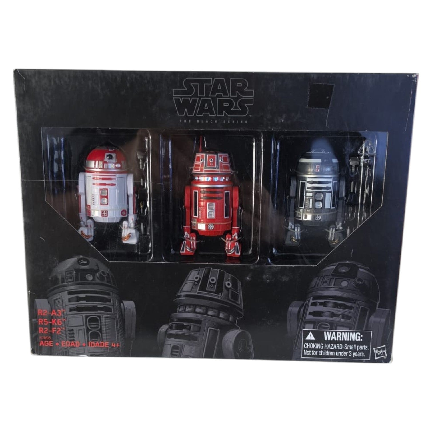 Star Wars Black Series - Red Line - Astromech 3er-Pack (R2-A3 / R5-K6 / R2-F2) 2015