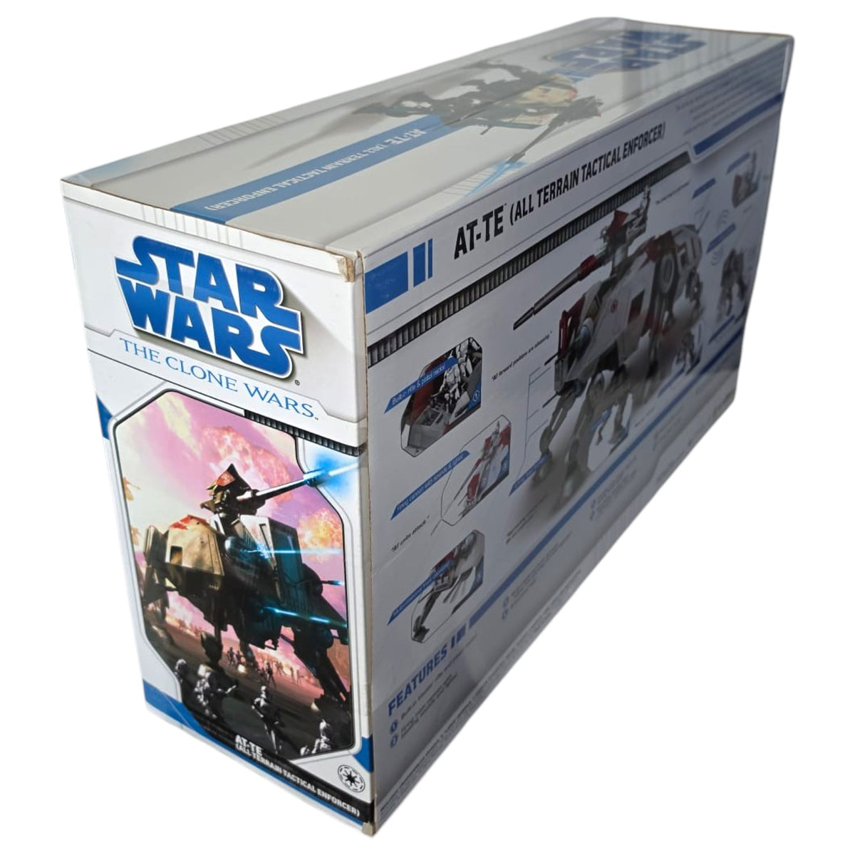 Star Wars - The Clone Wars - AT-TE (All Terrain Tactical Enforcer) 2008 (Ohne Figuren / In OVP)