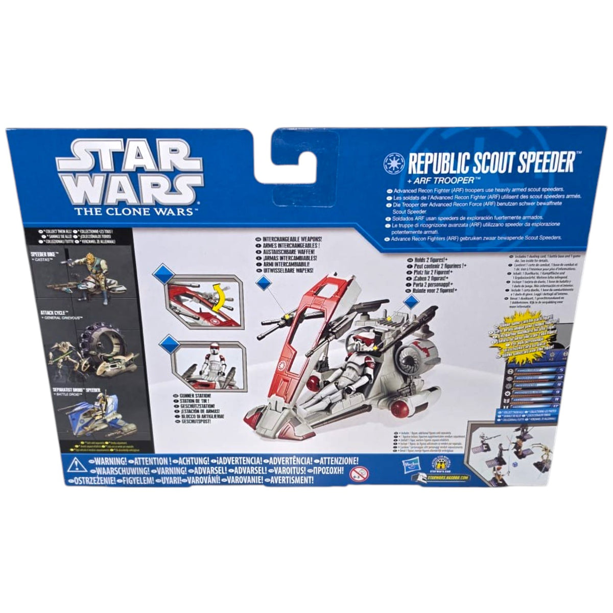 Star Wars - The Clone Wars - Republic Scout Speeder + ARF Trooper 2011
