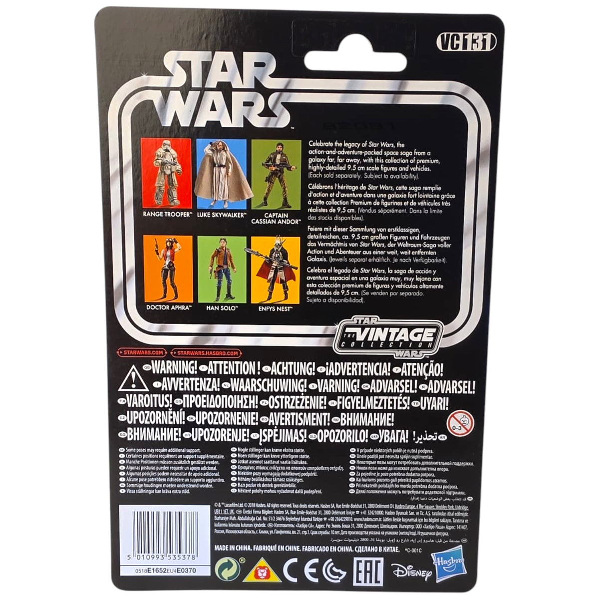 Star Wars Vintage Collection - The Last Jedi - Luke Skywalker VC131