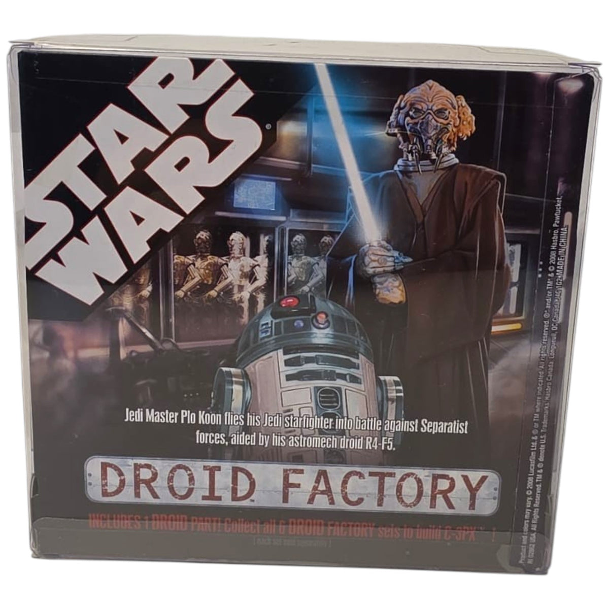 Star Wars - Droid Factory - 1 of 6 - Plo Koon & R4-F5 2008