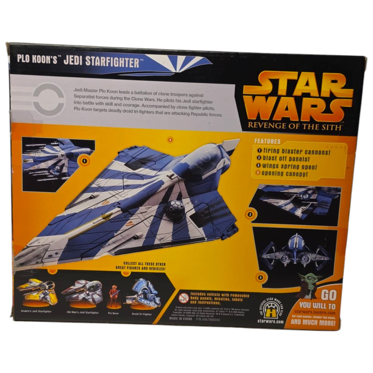 Star Wars - Revenge of the Sith - Plo Koons Jedi Starfighter 2005