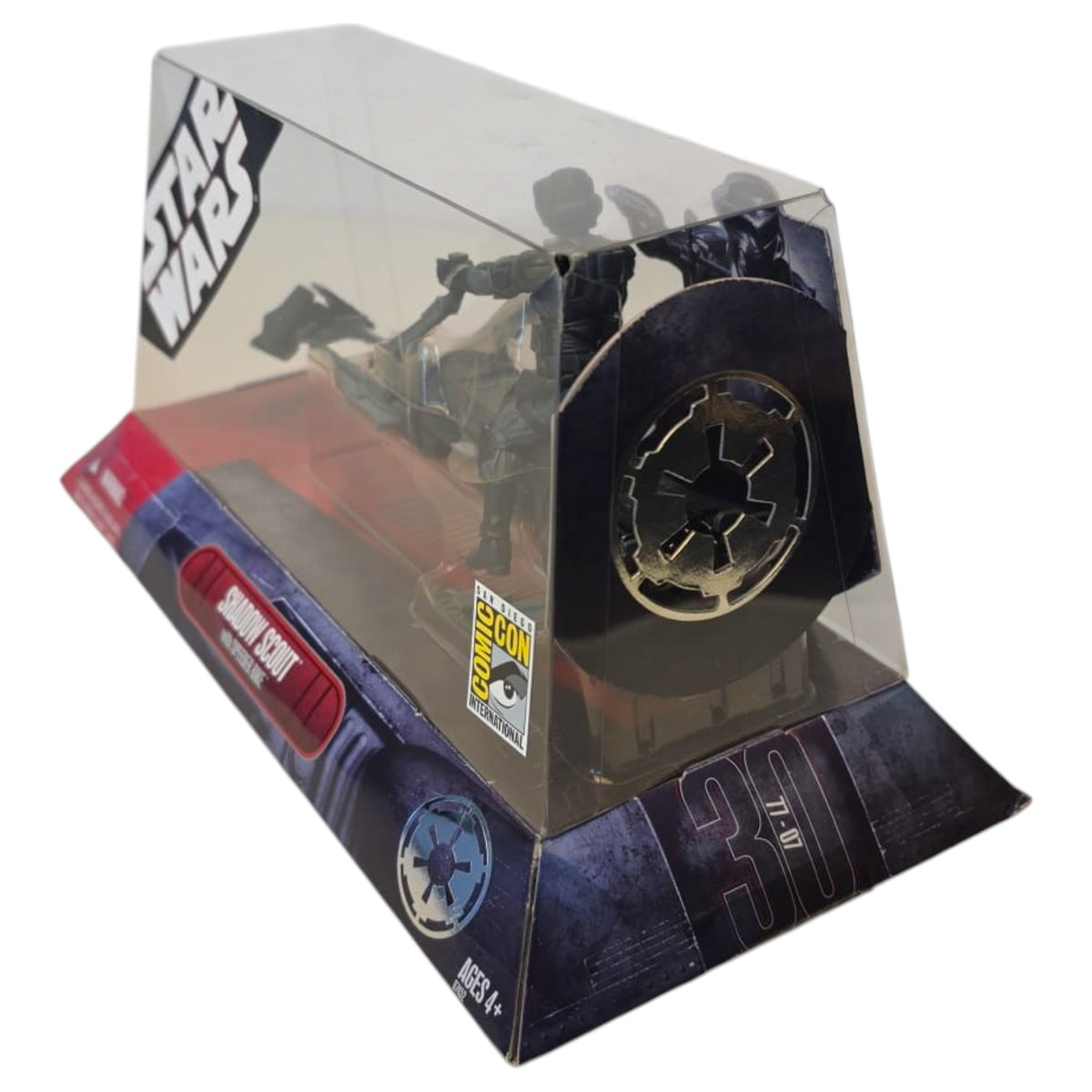 Star Wars - 30th Anniversary Collection - Shadow Scout with Speeder Bike 2007