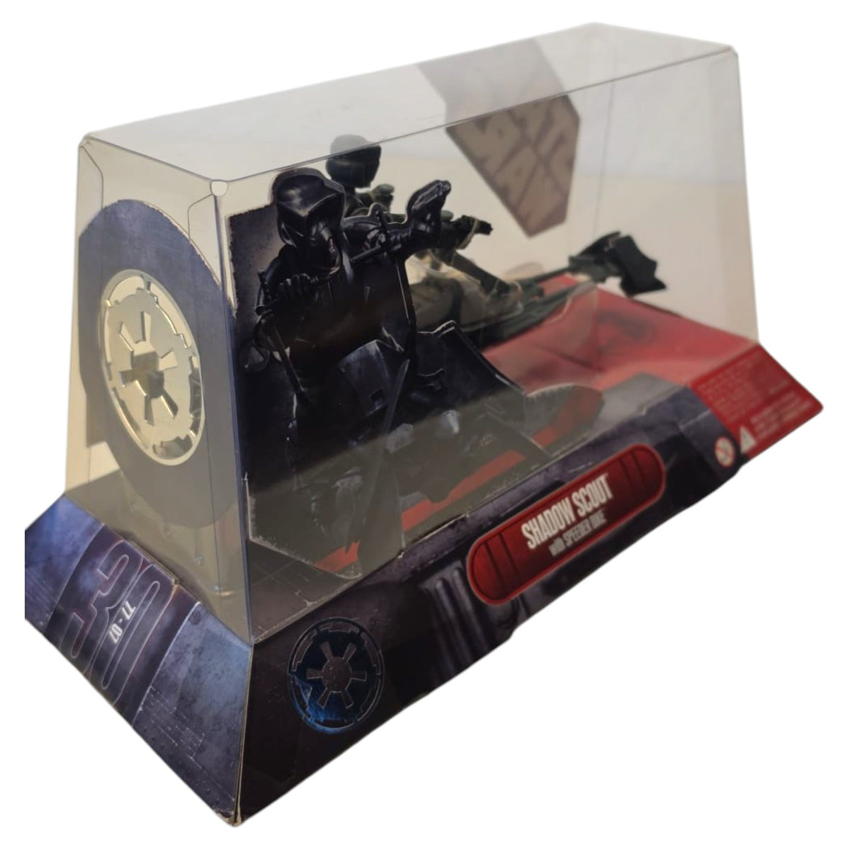 Star Wars - 30th Anniversary Collection - Shadow Scout with Speeder Bike 2007
