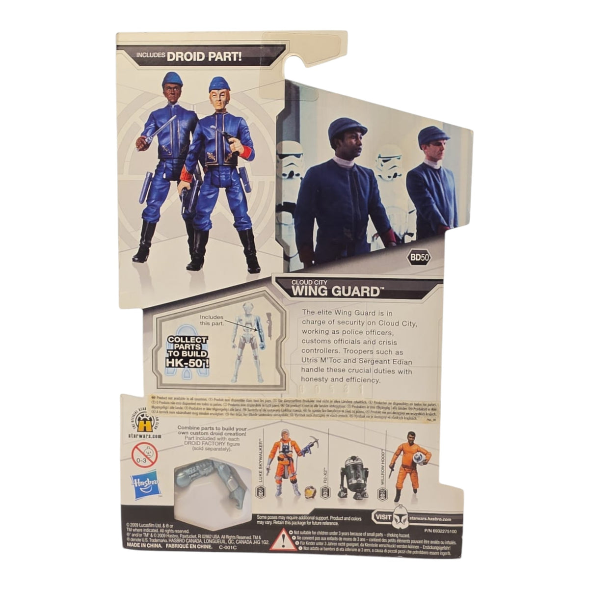 Star Wars - Legacy Collection - Cloud City Wing Guard (Schwarz) 2009