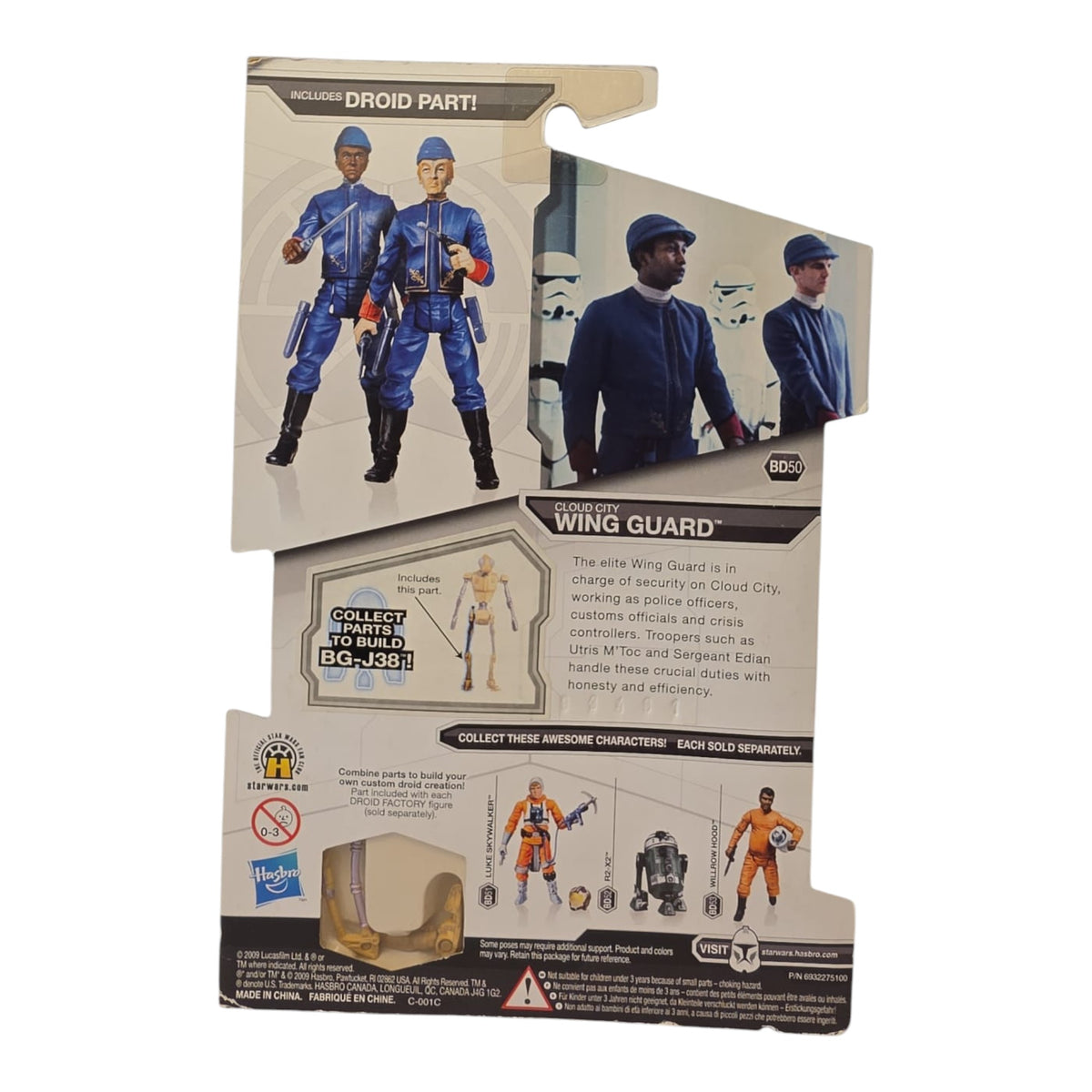 Star Wars - Legacy Collection - Cloud City Wing Guard (Weiss) 2009