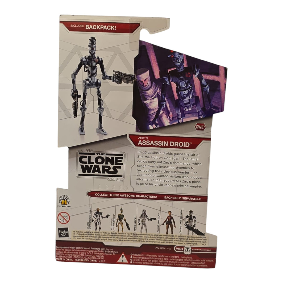 Star Wars - The Clone Wars - Ziros Assassin Droid 2009