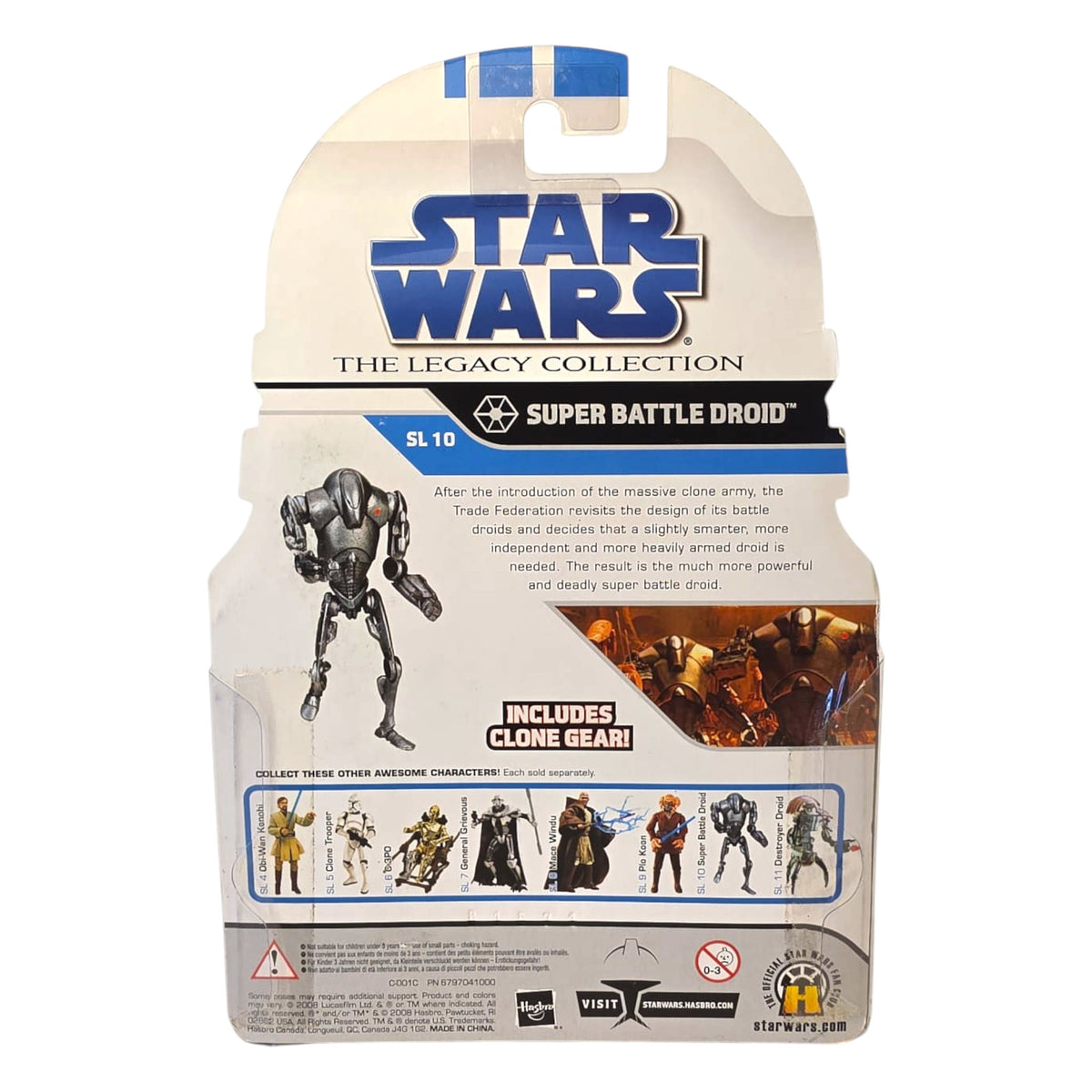 Star Wars - The Legacy Collection SL Nr.10 - Super Battle Droid 2008