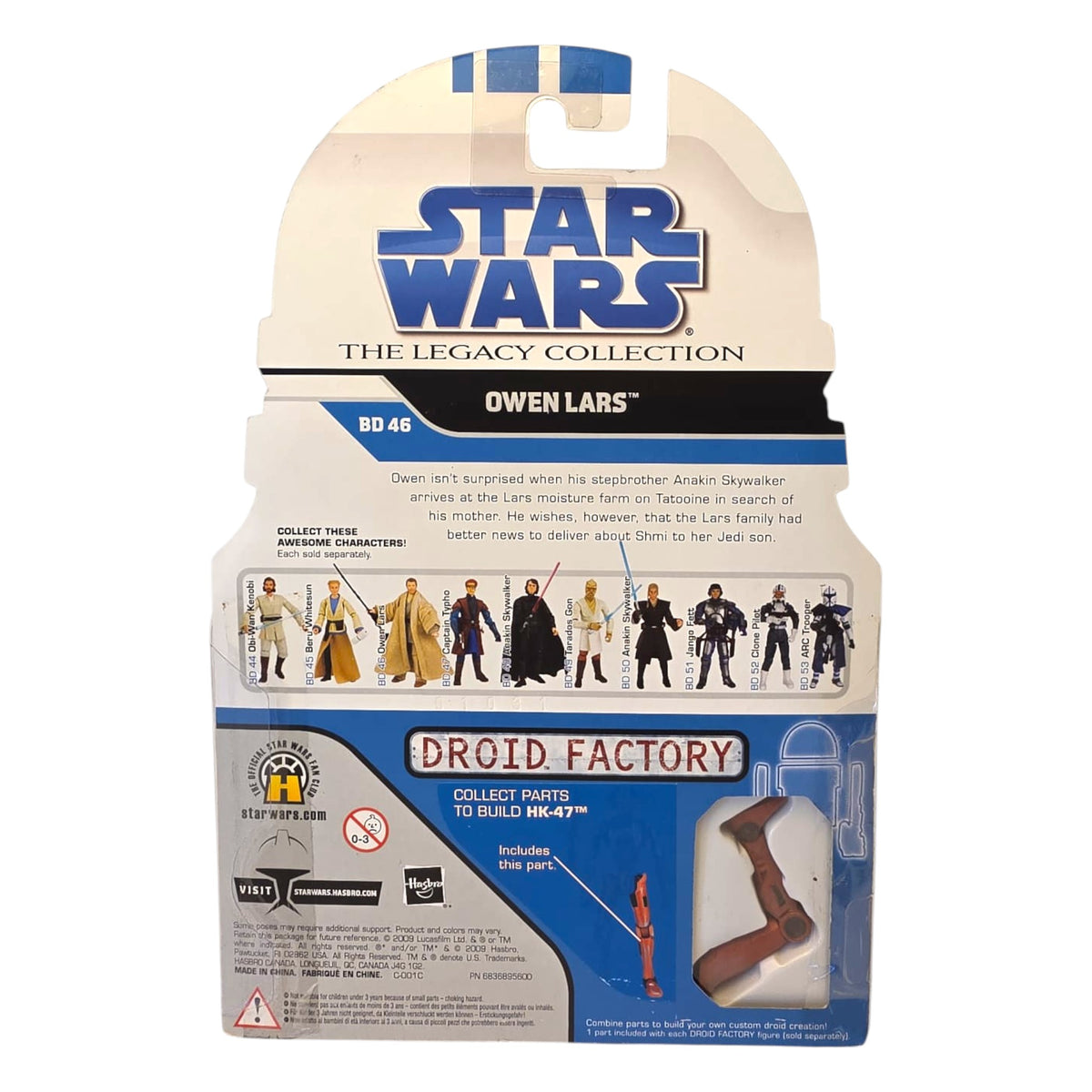 Star Wars - The Legacy Collection BD Nr.46 - Owen Lars 2009