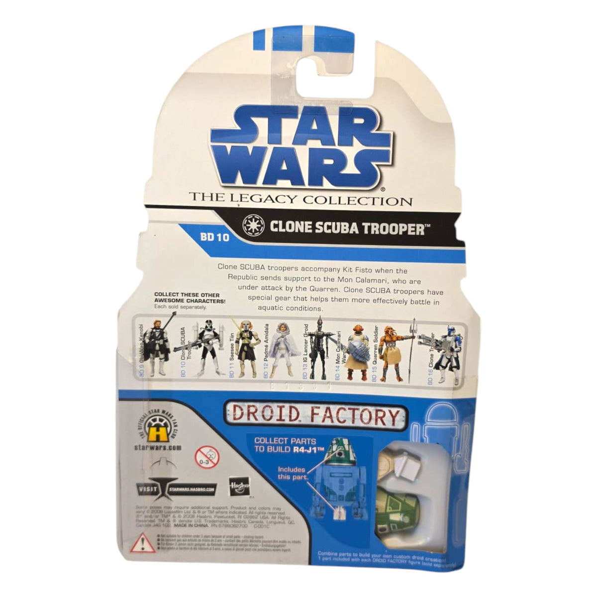Star Wars - The Legacy Collection BD Nr.10 - Clone Scuba Trooper 2008