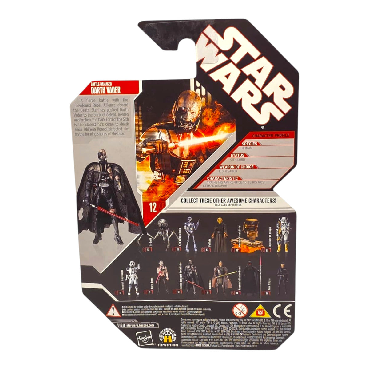 Star Wars - 30th Anniversary Collection - The Force Unleashed - Battle-Damaged Darth Vader 2007