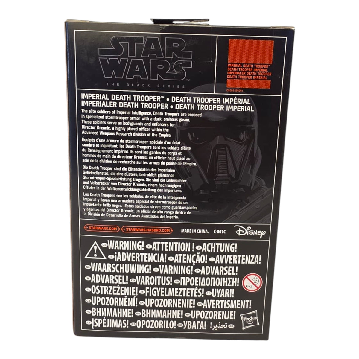 Star Wars Black Series (10cm) - Red Line - Imperial Death Trooper 2016